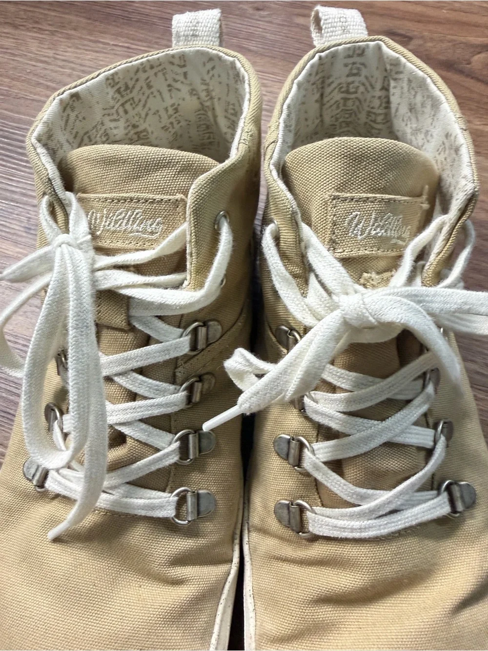 Wildlings barefoot shoes- Canvas High-Top Women's Sneakers